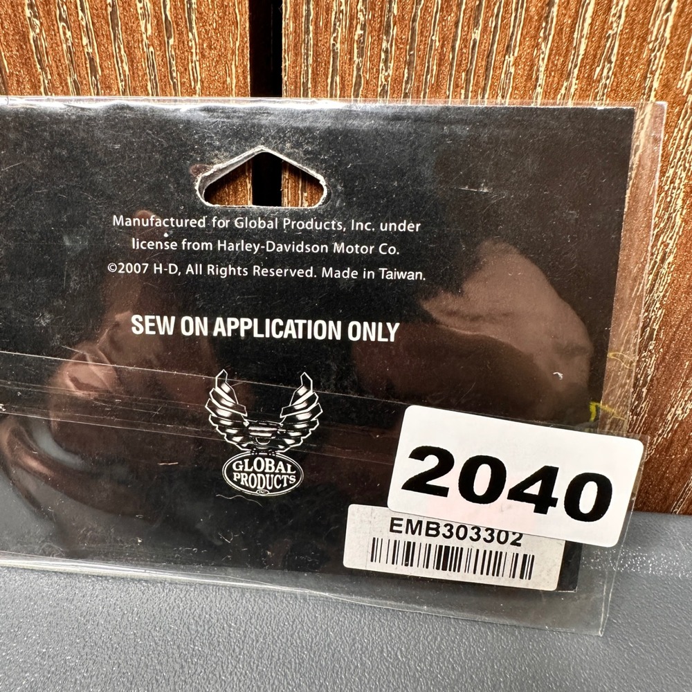 NEW 2007 Harley-Davidson 4" Embroidered Sew-On Banner Logo Patch Emblem Rare Y2K - Picture 3 of 7